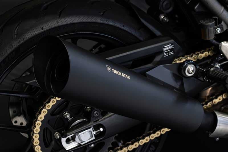 トリックスター初のトライアンフ用「SPEED400／SCRAMBLER400X 政府認証スリップオンマフラー」受注を開始！ 記事1