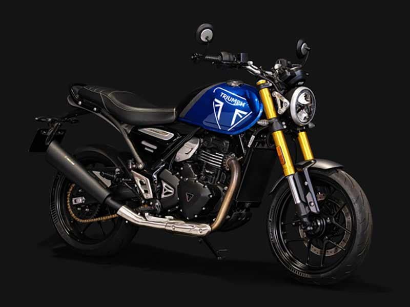 トリックスター初のトライアンフ用「SPEED400／SCRAMBLER400X 政府認証スリップオンマフラー」受注を開始！ 記事2