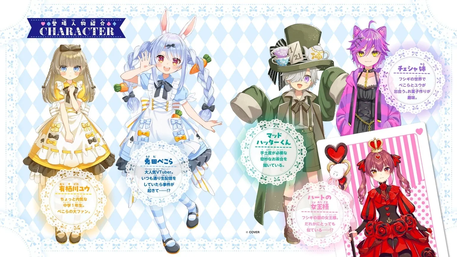 アニメの登場人物紹介