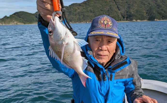 「50cmマダイ登場で大興奮！」鳥羽沖のタイラバ釣りでワラサ交じりの五目達成【三重】