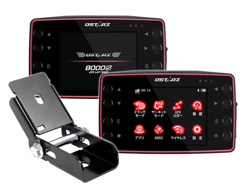QSTARZ の GPSラップタイマー「LT-8000GT/LT-8000S/ステー」がアクティブで販売中 メイン