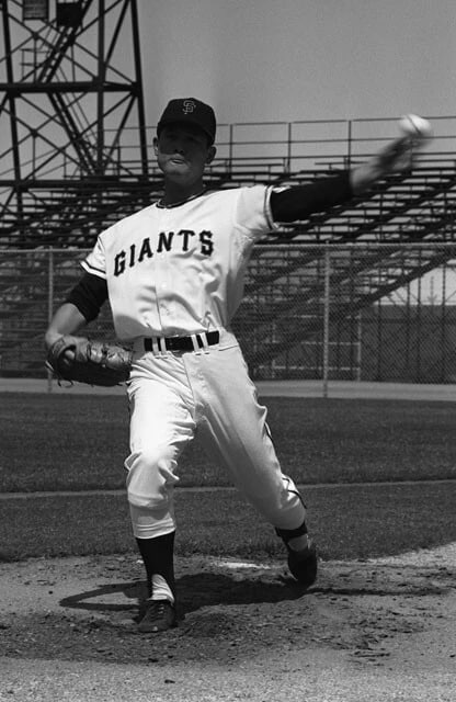 米大リーグ・サンフランシスコ・ジャイアンツの村上雅則投手（写真：時事）