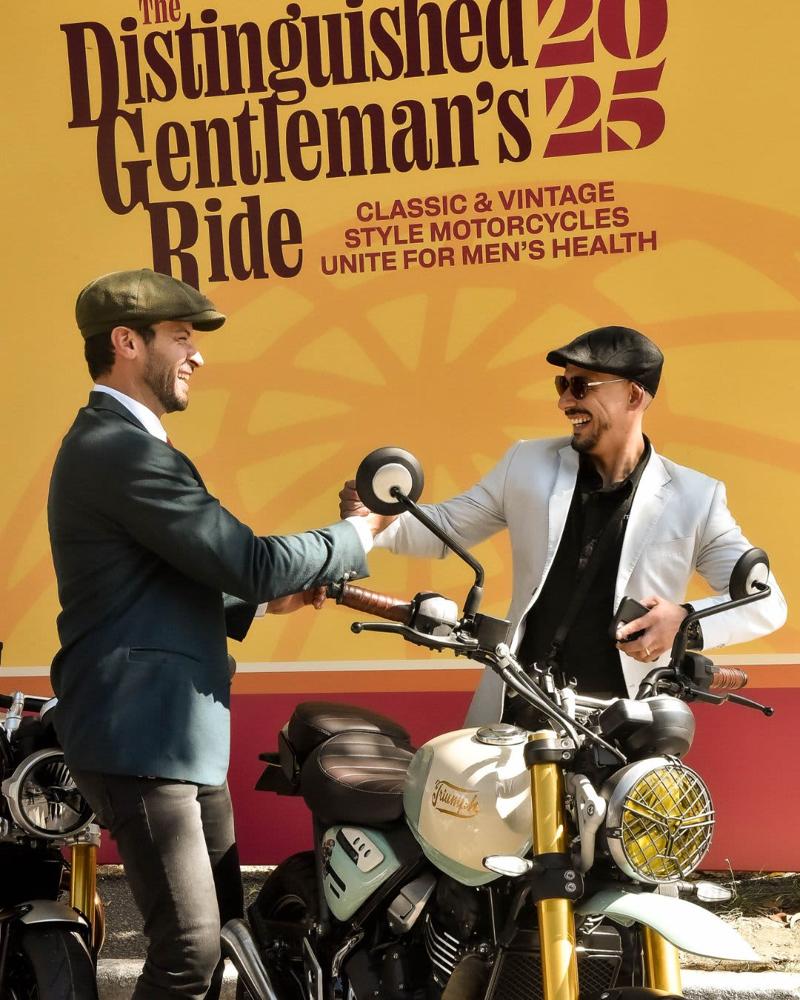 トライアンフから、チャリティイベント「DGR