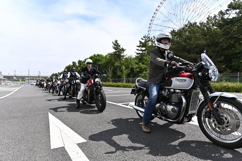 トライアンフから、チャリティイベント「DGR