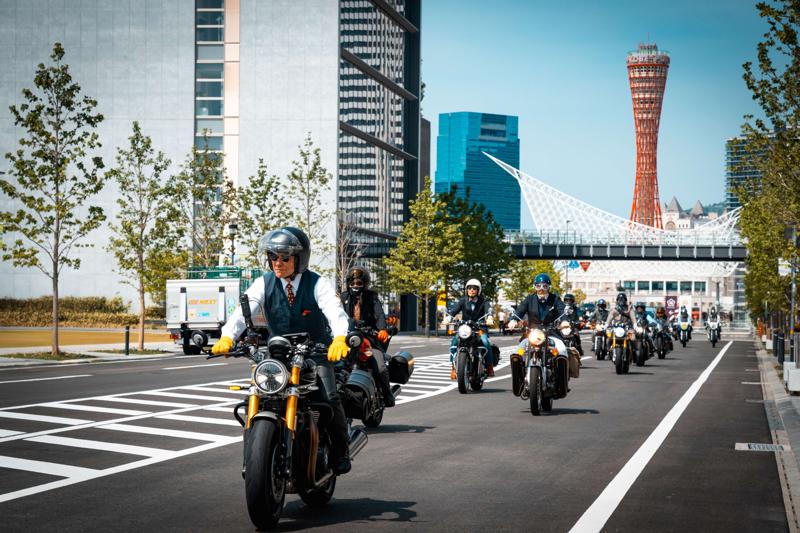 トライアンフから、チャリティイベント「DGR