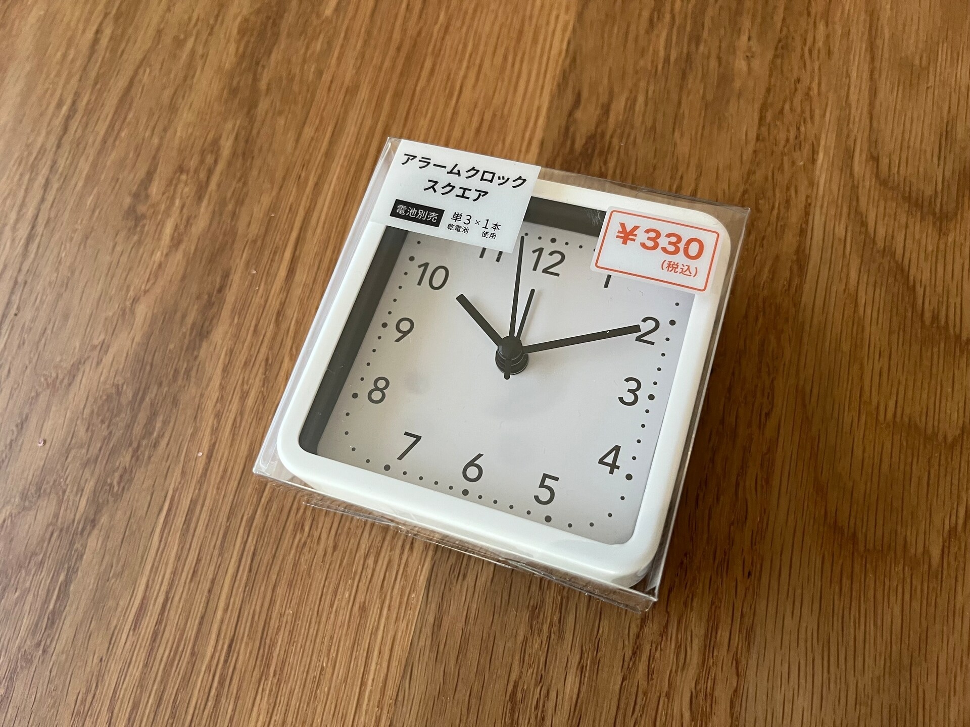 【100均】置き時計を5個買ってみた!ダイソー・セリア・キャン★ドゥの売り場を調査