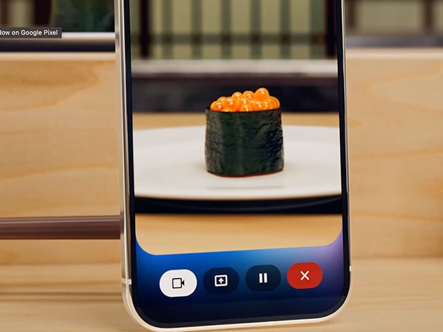 おすしを認識して味、食感などの情報を読み上げる