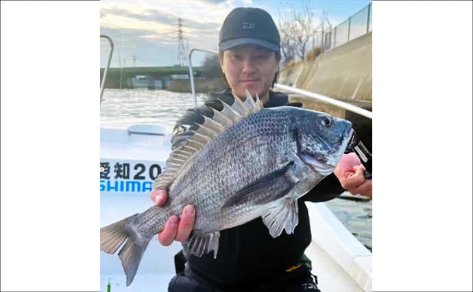 【沖のルアー釣果速報】チヌジギで良型クロダイ連発！ホウボウも入れ食い状態（愛知）