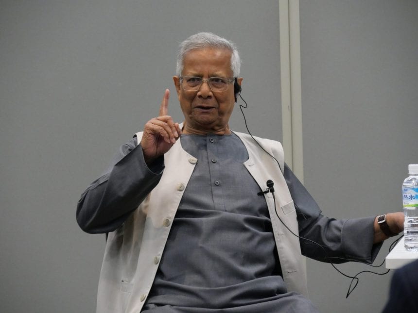 アジアの賢人が東京に集合　ノーベル賞受賞者らと若者が平和を考える　40周年迎える笹川平和財団 ノーベル平和賞受賞者　ムハマド・ユヌス氏