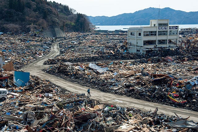 【2011年　岩手県上閉伊郡大槌町　安渡地区】