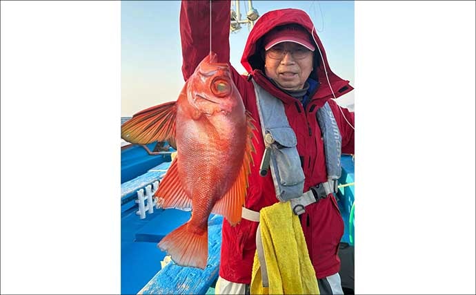 【沖釣り釣果速報】タイラバで良型アマダイ続々　船中16匹＆食べごろマダイもヒット（北陸）