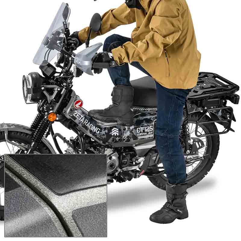 デジカモ柄でイメージチェンジ！ CT125ハンターカブ用「グラフィックキット」がダートフリークから登場 記事2
