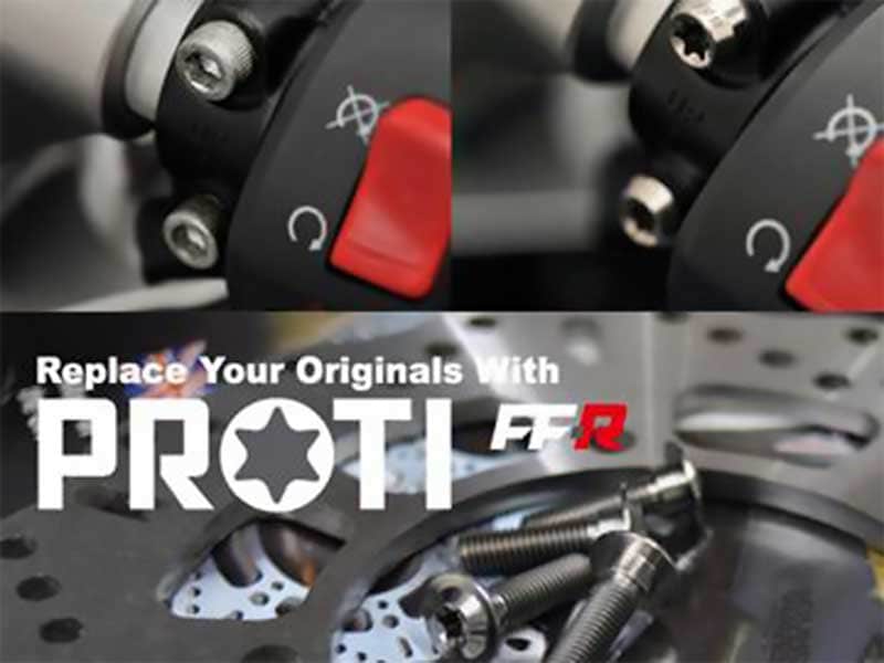 完全鍛造の64チタンボルト「PROTI」のサイトがリニューアル メイン