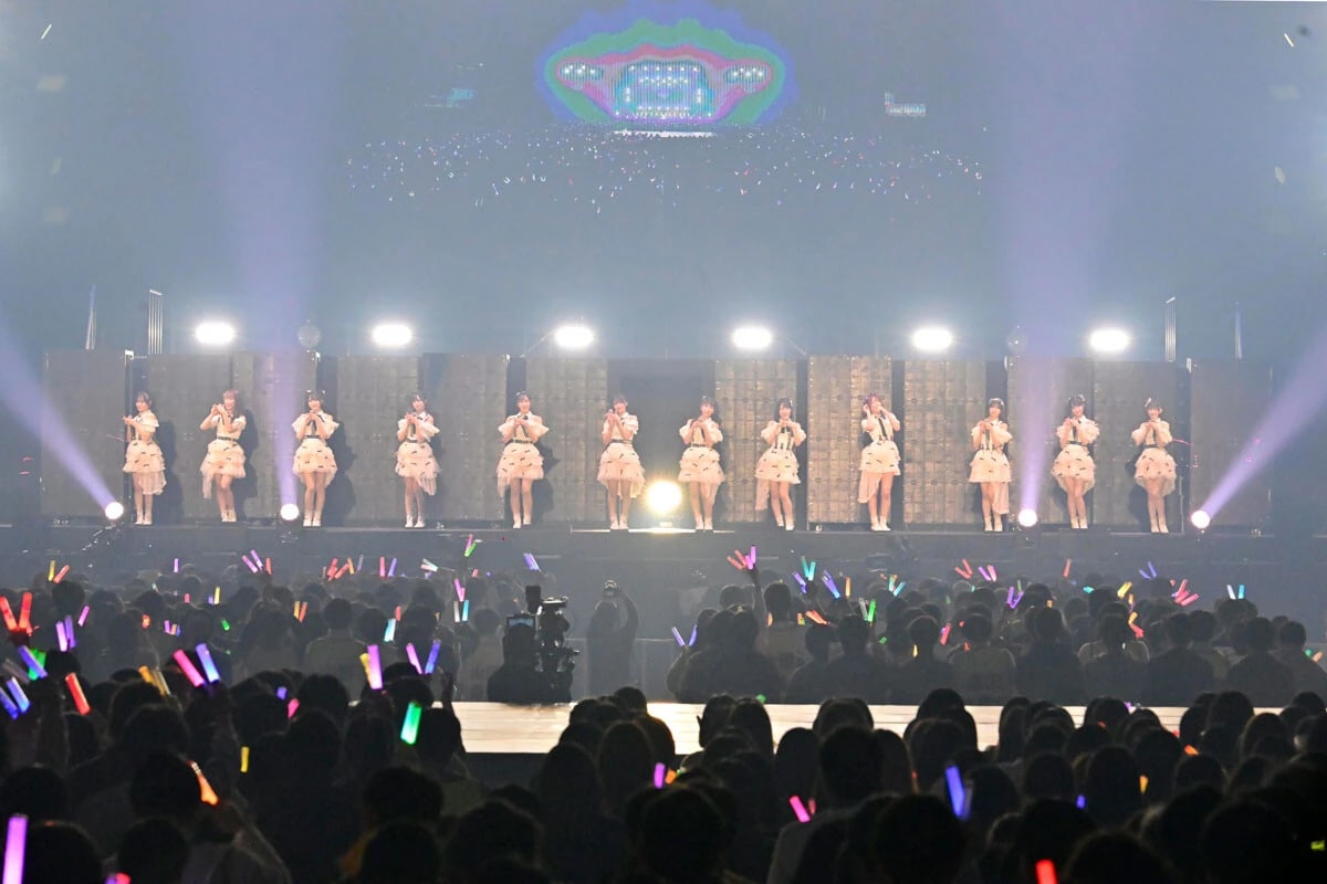 ライブでめきめきと成長を見せる≒JOY。現場に行けばハマること間違いナシ！（©YOANI）