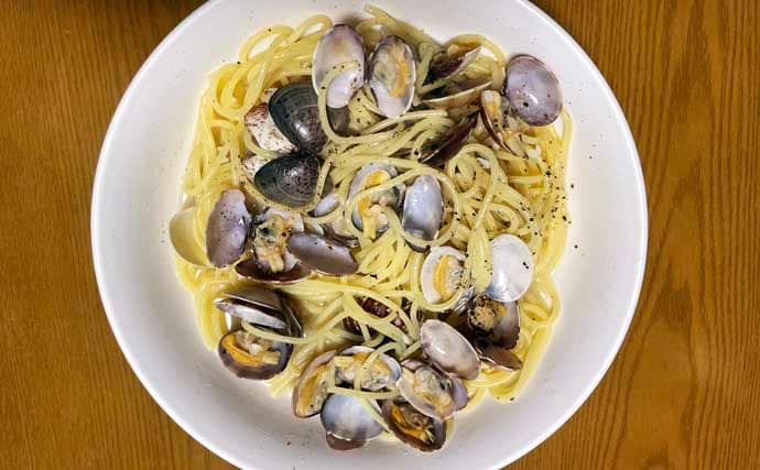 『ポートパーク』での潮干狩りでアサリ3.8kgをゲット！【千葉】ハマグリも交じる