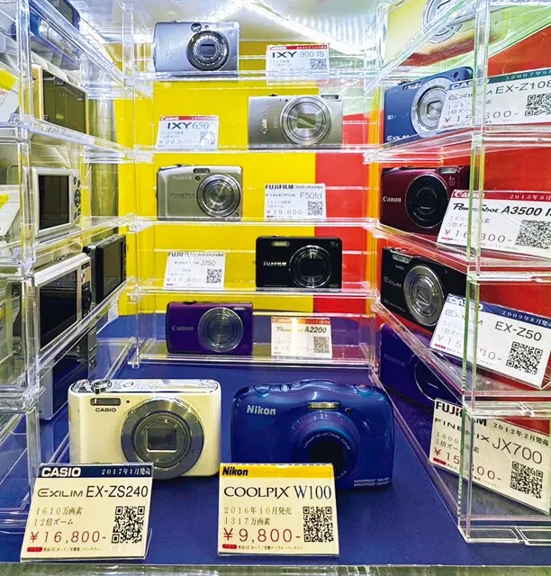 需要が激減していた中古コンデジが今では大人気！