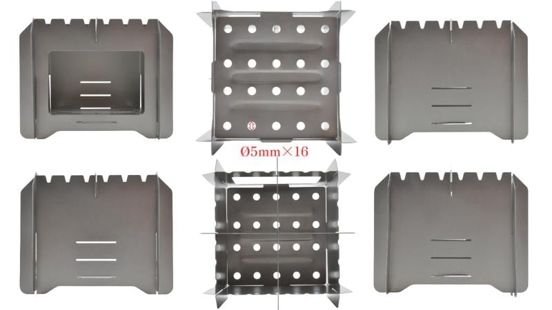 【新商品】職人技が宿る、わずか113gの純チタンの「ポケットチタンコンロ」登場!