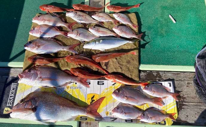 23kg「タネトン」浮上！【速報・沖のルアー釣り】三重沖トンボジギングでビッグヒット