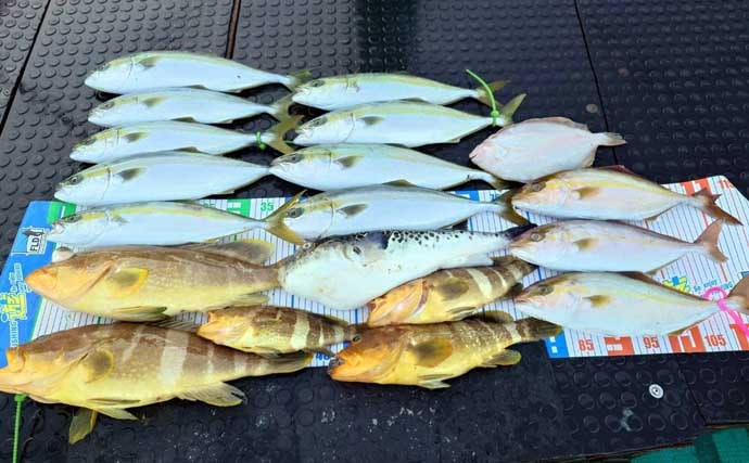 23kg「タネトン」浮上！【速報・沖のルアー釣り】三重沖トンボジギングでビッグヒット