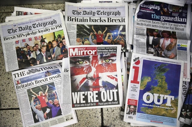 イギリスのEU離脱＝Brexitを問う国民投票（2016年6月）へ介入した動機は、欧州および英国内の分断を促すことだと考えられる