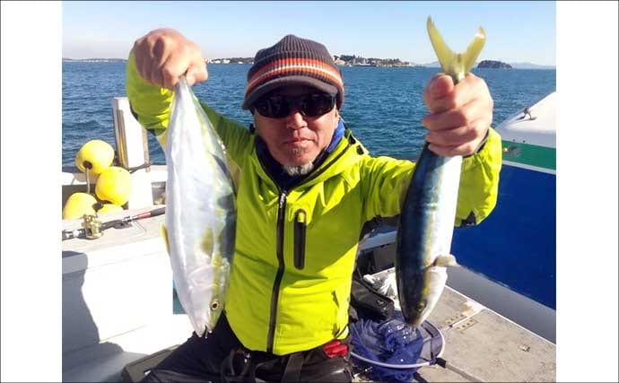 【沖釣り釣果速報】赤青ダブルヒット！金州五目釣りでハチビキ＆キメジ手中（愛知・静岡）