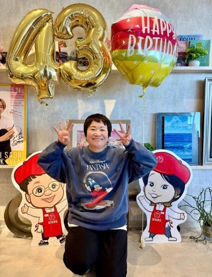 Instagram:近藤春菜(@harisenbon_haruna)より