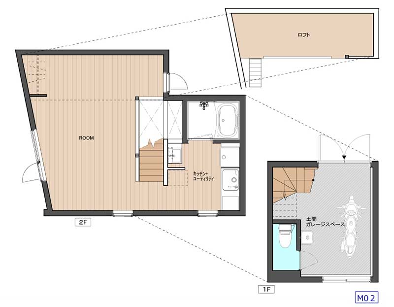 バイクと暮らす室内ガレージ付き賃貸住宅「+BASE EBINA/プラスベースエビナ」が神奈川・海老名に誕生! 記事10