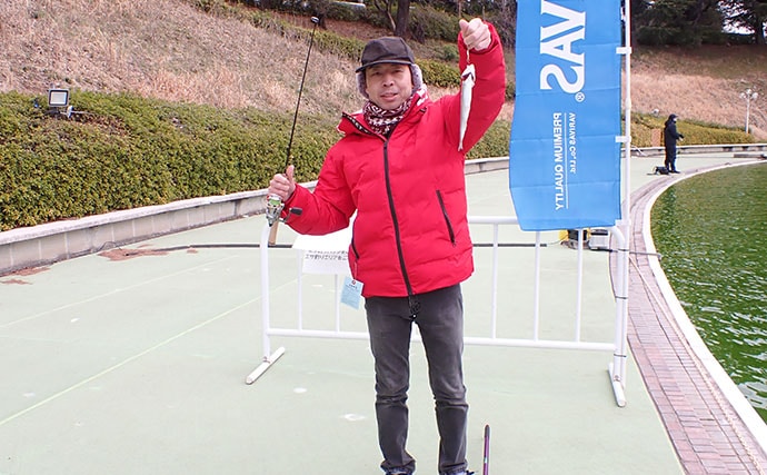 『多摩湖駅前FA』でのフライフィッシング釣行でニジマス「つ抜け」達成！