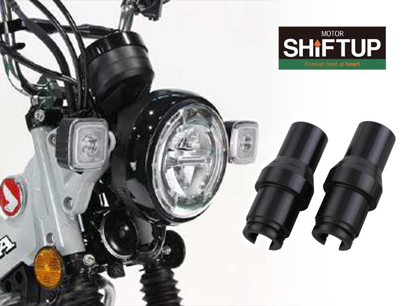 ヘッドライト横へウインカー移設、CT125ハンターカブ用「ウインカーダウンステー」がシフトアップから発売! メイン