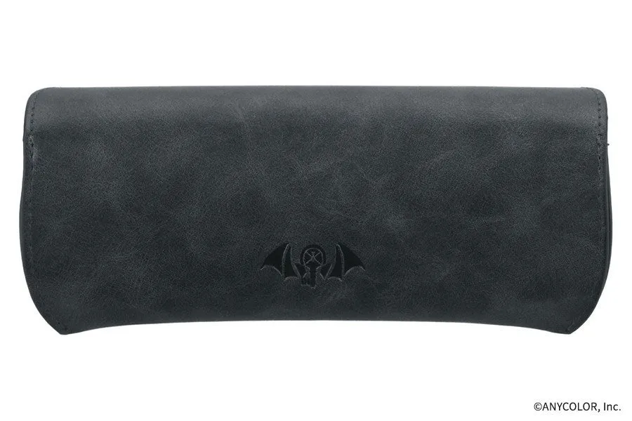 コウモリのロゴ入りメガネケース（葛葉モデル）