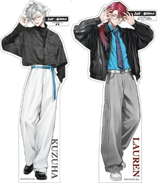 葛葉とローレン・イロアスの等身大パネル