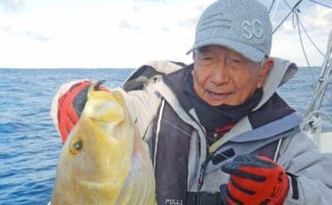 玄界灘の沖五目釣りでアオナ2.5kg筆頭にレンコダイ・ボッコ続々【福岡】多魚種そろい踏みで盛況