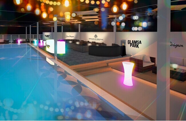※GLAMSA PARK 2024 プールエリア【パース】 ※GLAMSA PARK 2024 プールエリア【パース】