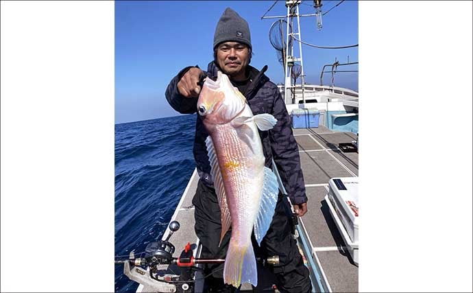 赤い美味魚『チカメキントキ』が良型主体に連発！【船釣り釣果速報・福岡】