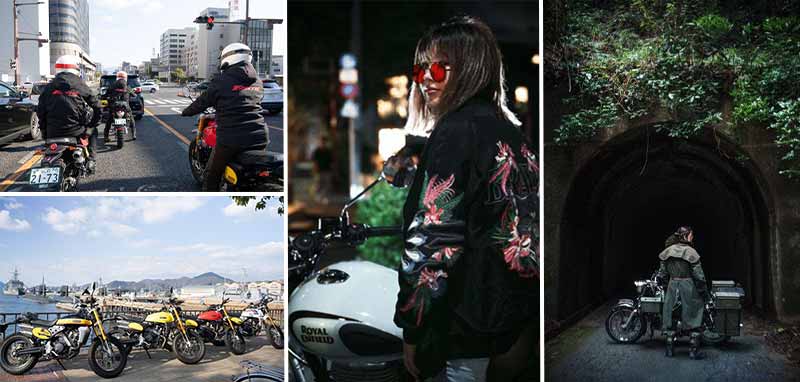 Kazuha Enomoto氏の展示会「バイクと人。」がユナイテッドカフェ世田谷/宮ケ瀬にて開催 記事2