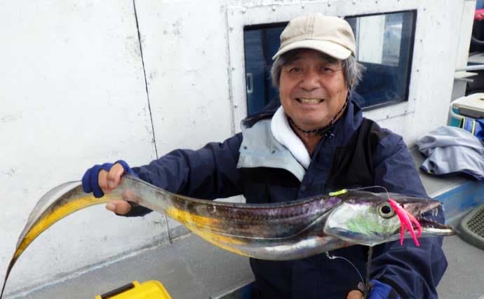 【沖釣り釣果速報】御前崎沖の落とし込み釣りで6kg超マハタが堂々浮上!(愛知・静岡)