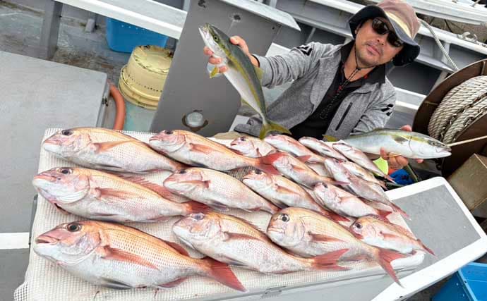 【沖釣り釣果速報】御前崎沖の落とし込み釣りで6kg超マハタが堂々浮上!(愛知・静岡)