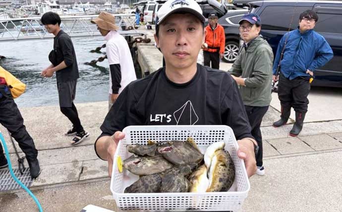 【沖釣り釣果速報】御前崎沖の落とし込み釣りで6kg超マハタが堂々浮上!(愛知・静岡)