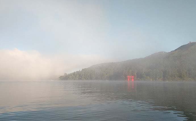 芦ノ湖のボートワカサギ釣りで667尾達成！【神奈川】最大11.5cm＆時速100尾の爆釣劇