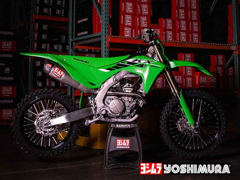 ヨシムラがカワサキ KX250(25)用「RS-12 レーシングサイクロン」の受注をスタート! メイン