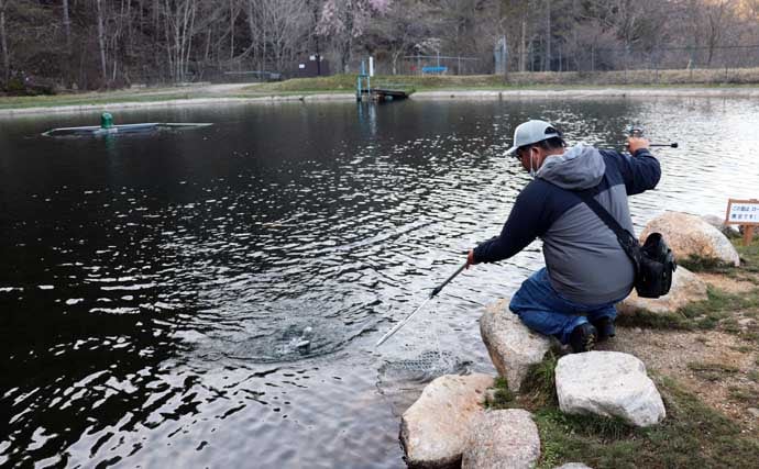 冬のエリアトラウト攻略　スプーニングの「巻き」で釣果を伸ばすコツ