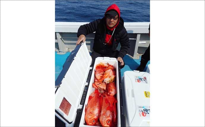 沖五目釣りで美味魚続々！良型アマダイにレンコダイにタカバ【船釣り釣果速報・福岡】