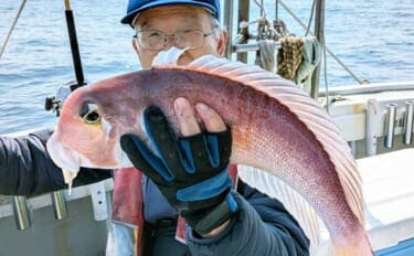沖五目釣りで美味魚続々!良型アマダイにレンコダイにタカバ【船釣り釣果速報・福岡】