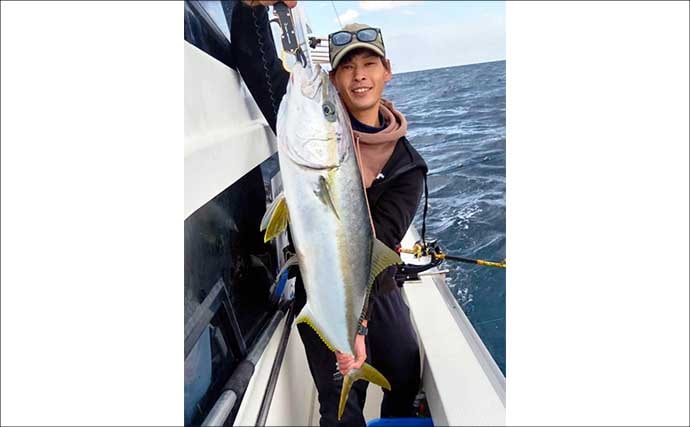 【沖釣り釣果速報】芦屋沖の落とし込み釣りで100cmの大ヒラマサ降臨！船中青物67尾の爆釣劇（福岡）