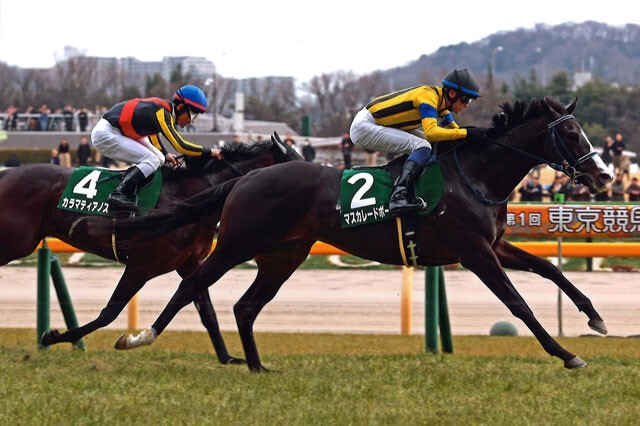 ふたりの本命馬であるマスカレードボール