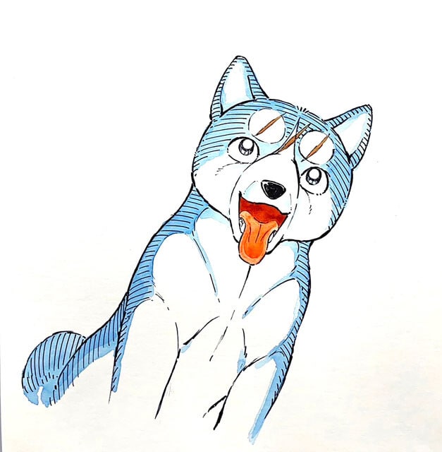 高橋氏が描いた作品