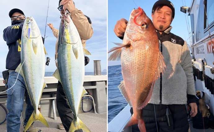 明石沖タイラバで数型どちらも狙える好シーズン到来！【船釣り特選釣果・関西】