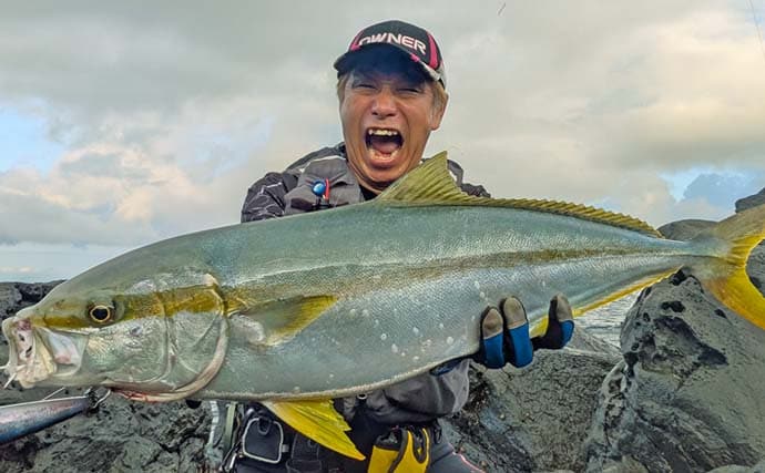 五島列島の遠征ロックショア釣行でヒラマサ5kg級手中！【長崎・小値賀島】地磯歩きでチャンスつかむ