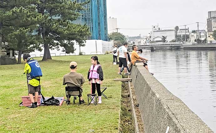家族連れでにぎわう矢那川河口のハゼ釣りで26尾キャッチ【千葉】釣り後は名物焼きそばに舌鼓