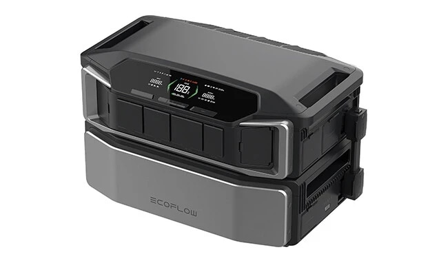 太陽光発電システムと併用でき、エアコンも稼働させられる大容量ポータブル電源も登場。こちらも災害時に強いアイテムだ